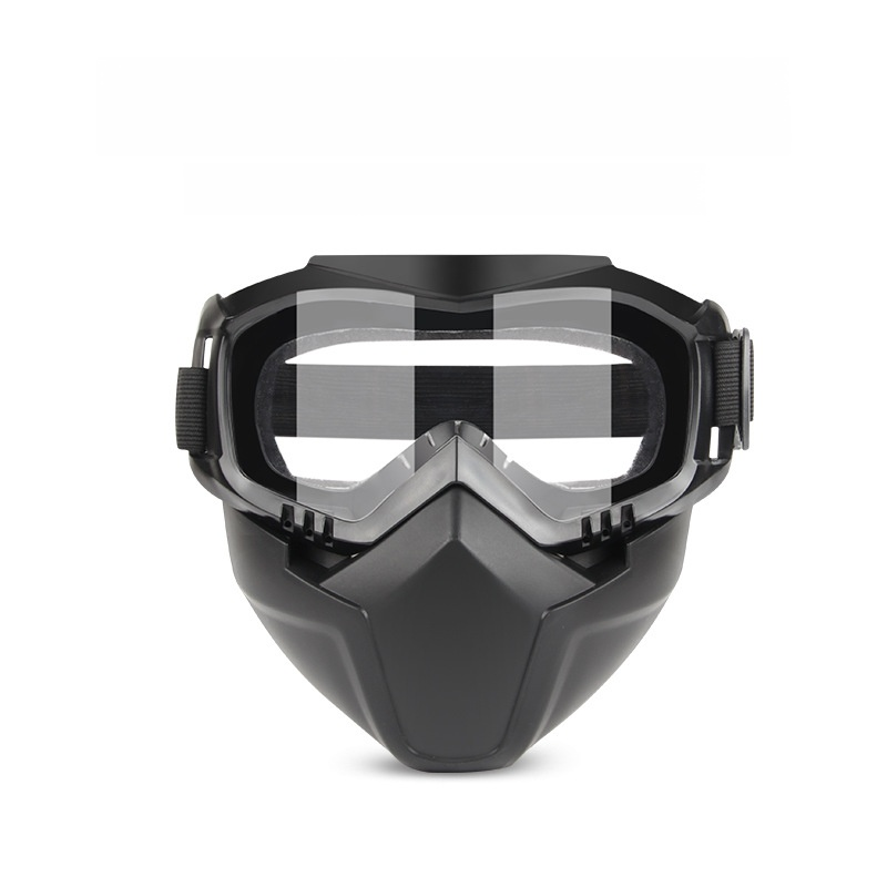 Pantalla facial a prueba de salpicaduras y polvo