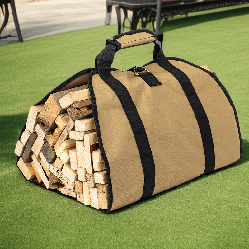 Portable Durable Canvas Logging Bag