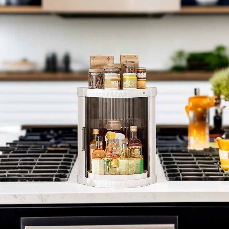 Caja organizadora multifuncional para especias de cocina