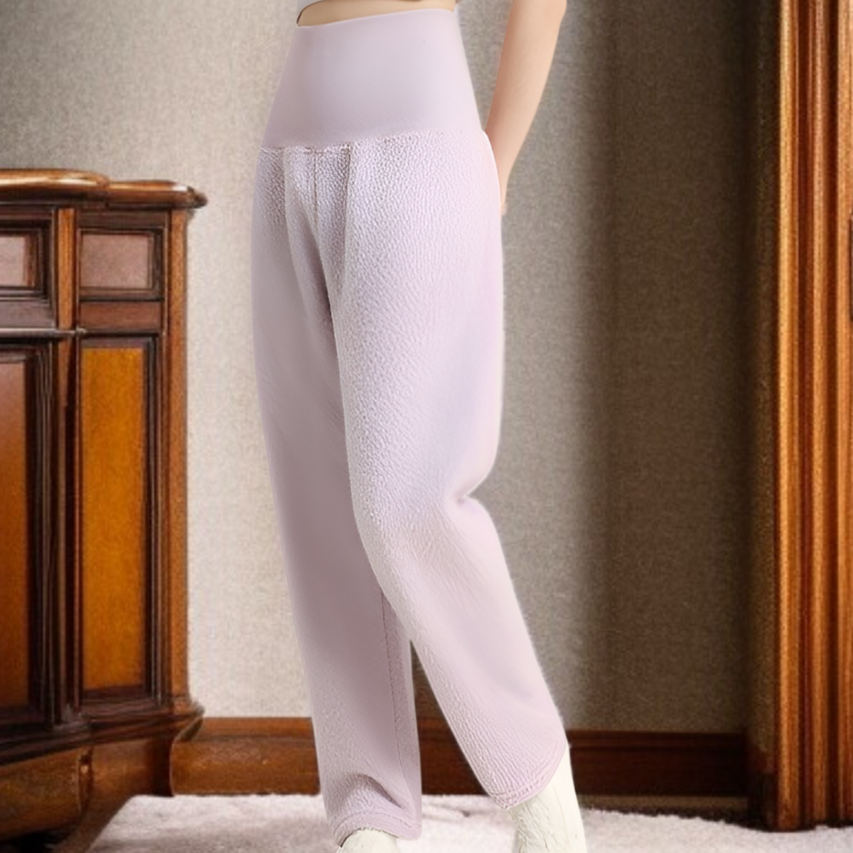 女士加厚加絨睡褲多色選擇