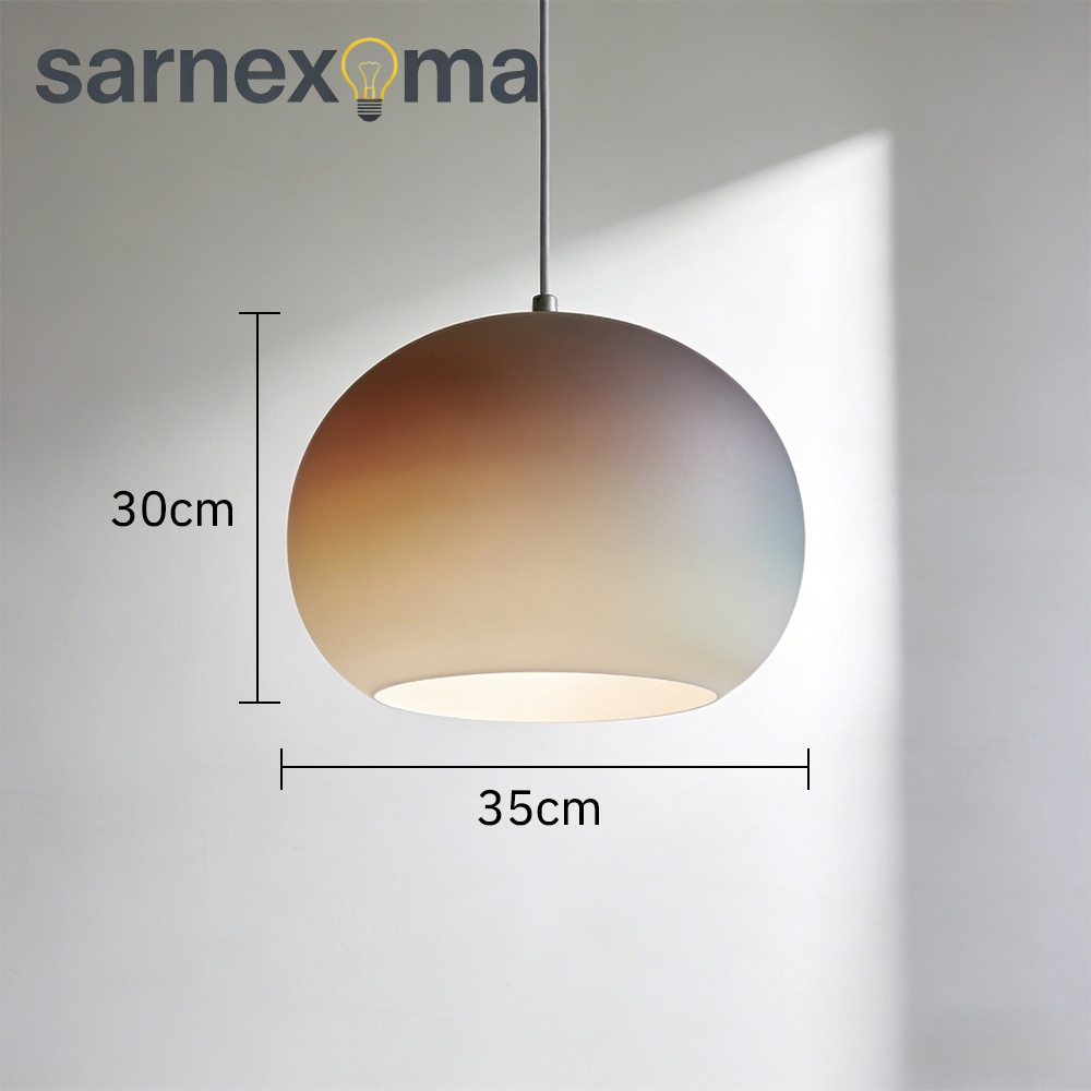北歐風格圓形吊燈設計