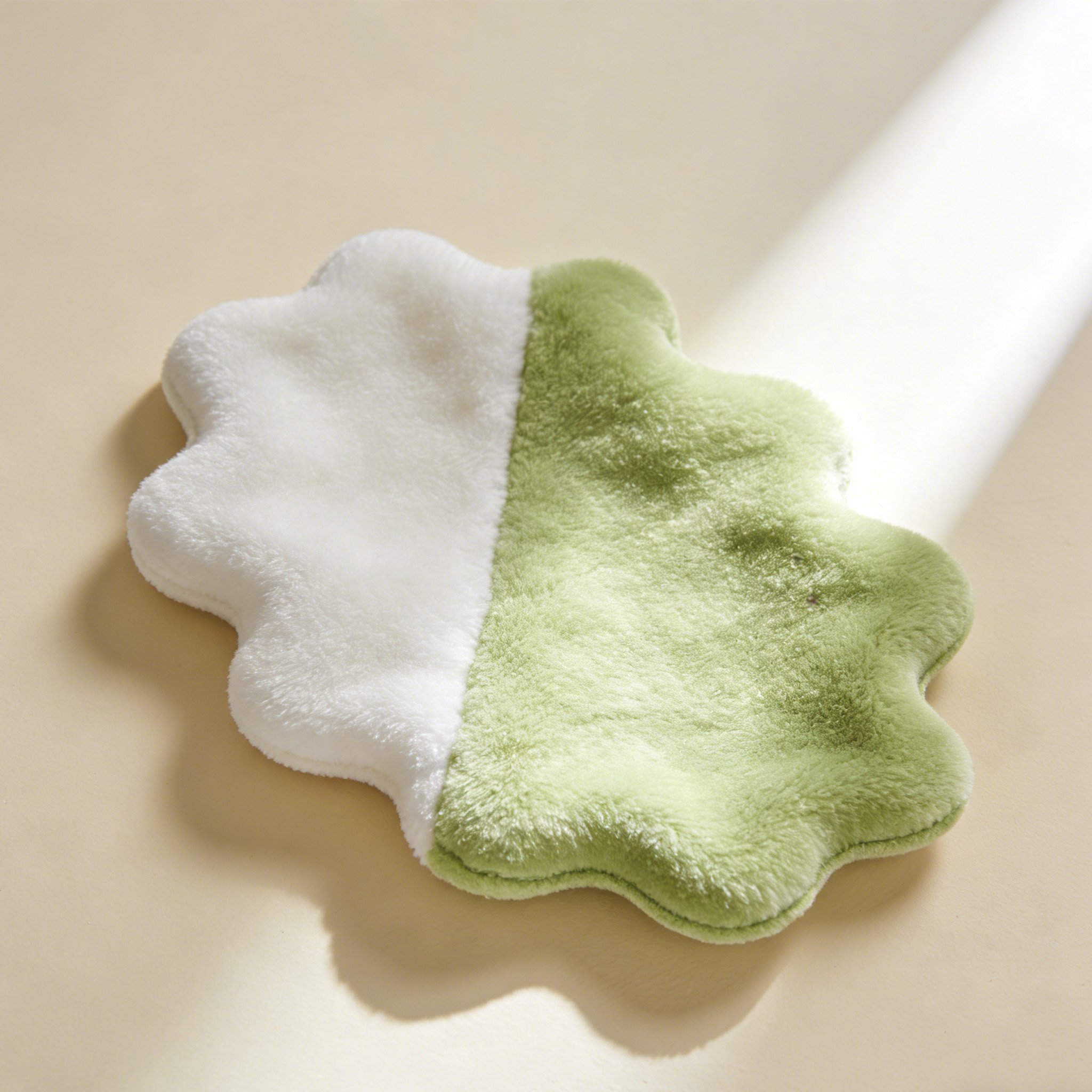 강력한 흡수력의 다용도 청소천 클로즈업