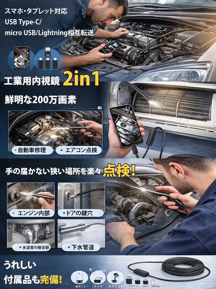 高画質3in1マイクロスコープ