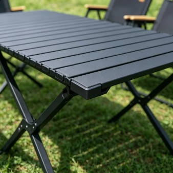 Lightweight outdoor furniture set for camping and hiking