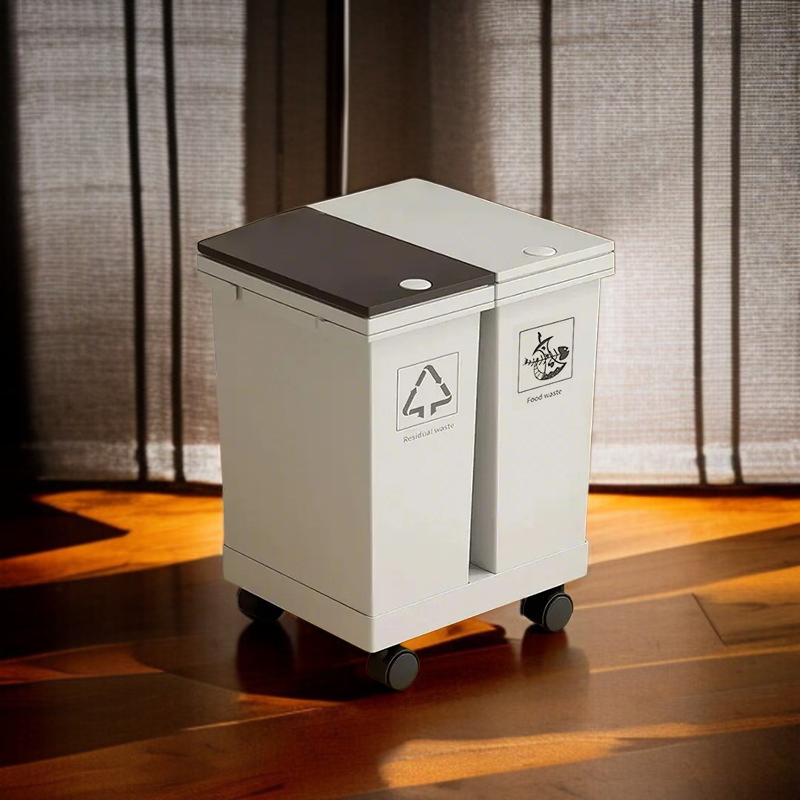 가정 필수 뚜껑 달린 대용량 휴지통 친환경 휴지통