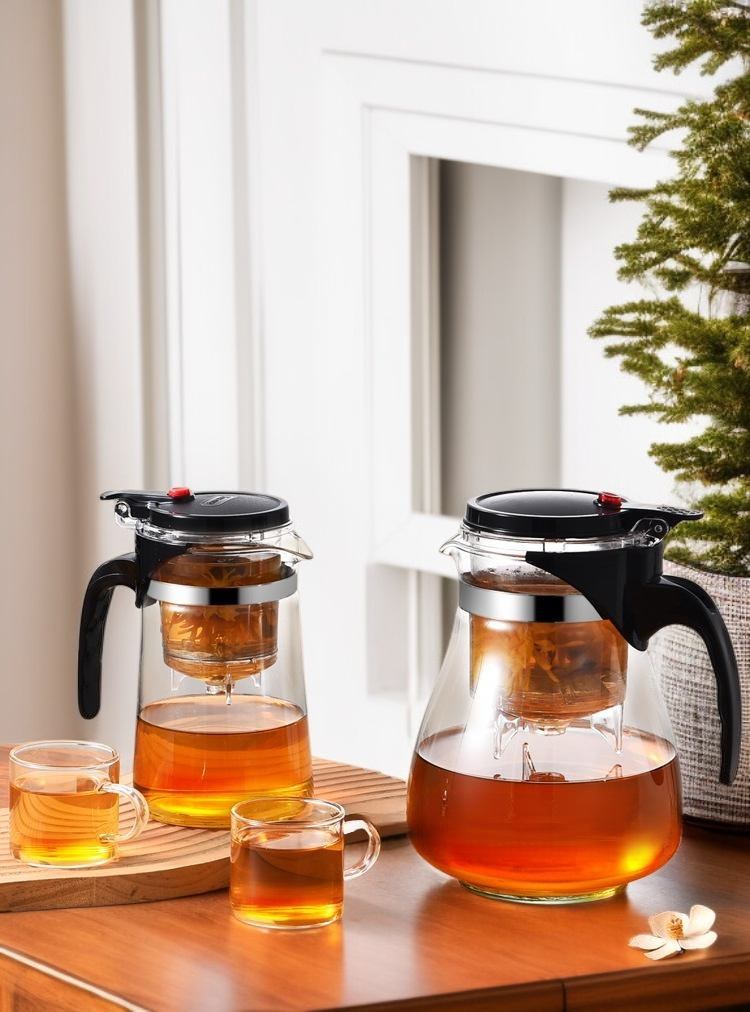 Elegant teapot set for office tea breaks