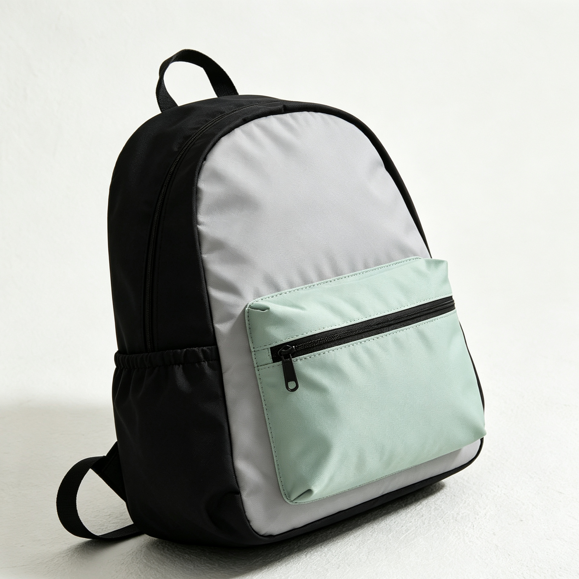 Color-blocked backpack