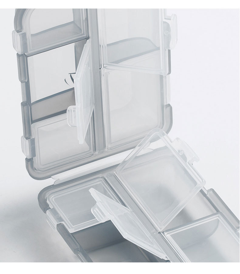 Robuste und dichte Pillenbox für den Alltag