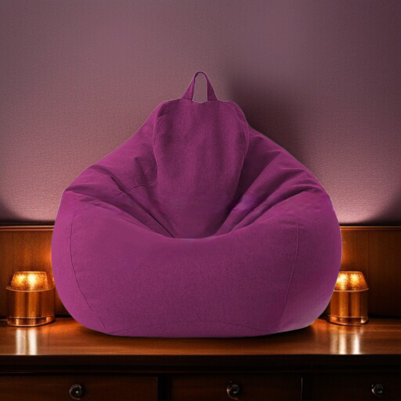 日本製椅子カバー のんびりソファ椅子カバー 綿麻 日本製ファブリック 家庭用