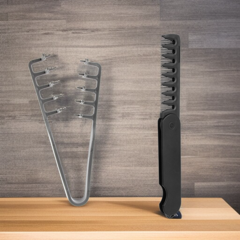 머리카락을 부드럽게 빗는 스타일링 빗