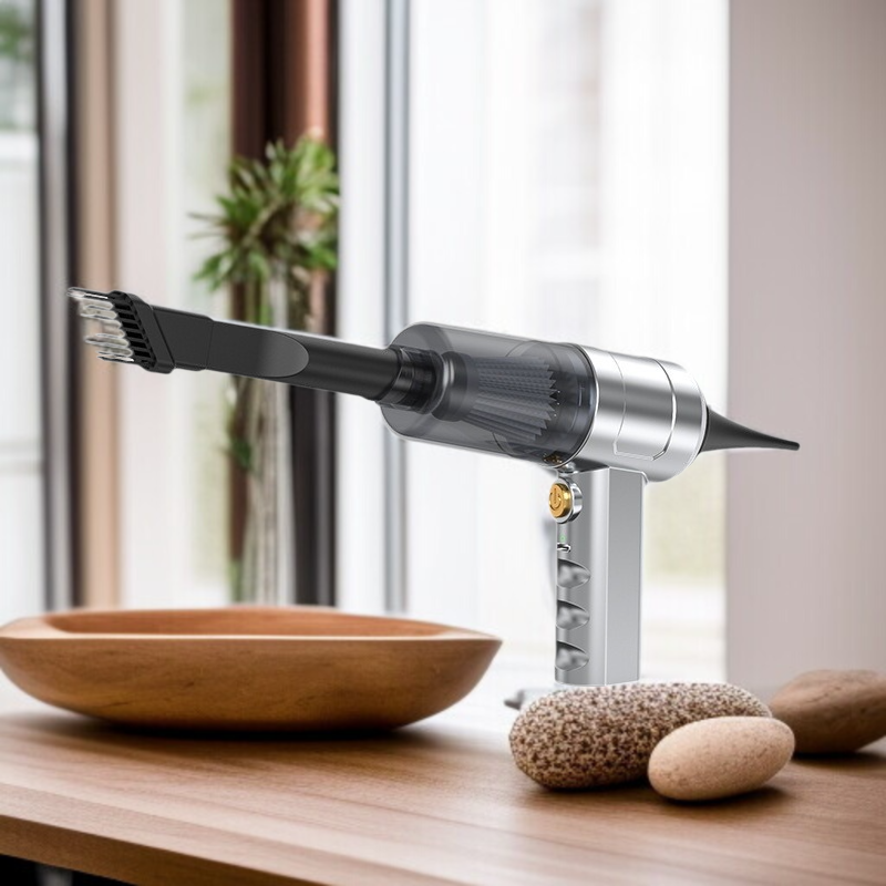 車の掃除機の吸引と吹き出しオールインワンワイヤレスミニ掃除機車の家庭用電気掃除機ブロワー大吸引