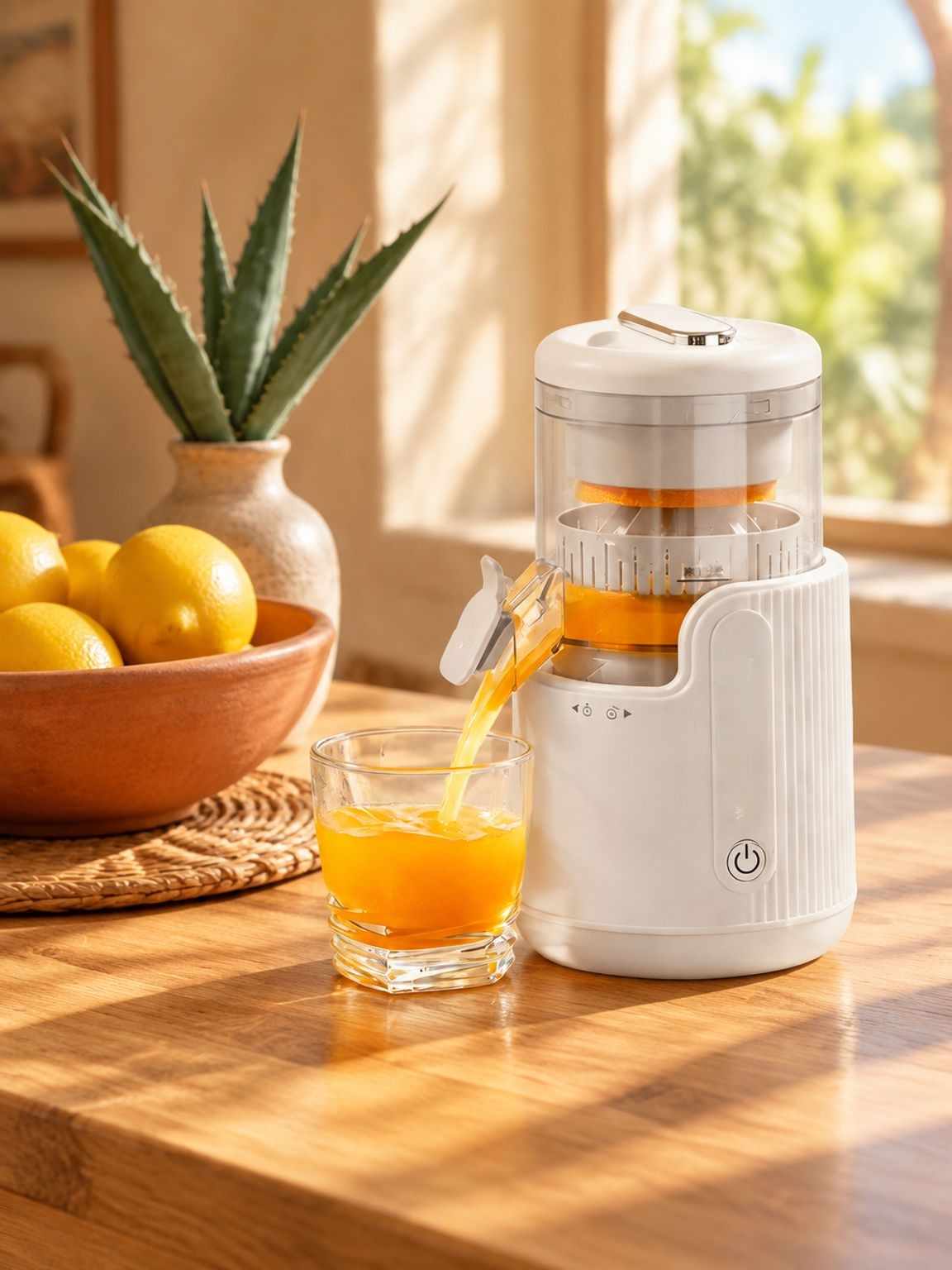 Exprimidor de jugos multifuncional para el hogar