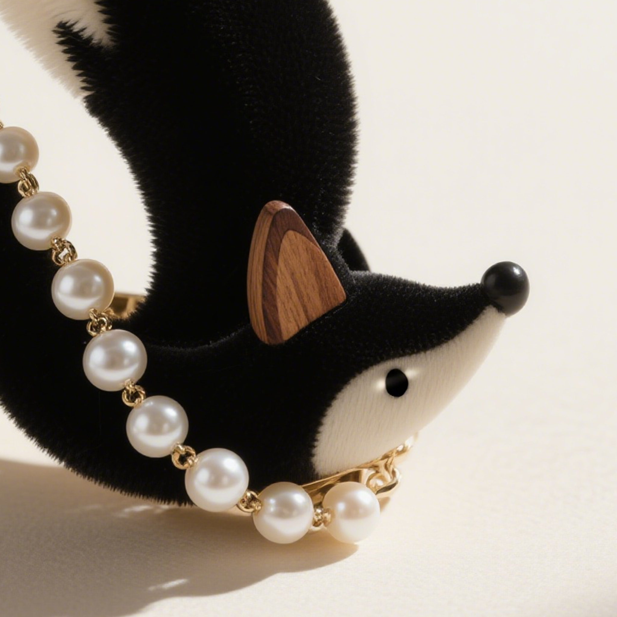 กิ๊บติดผมลายกระรอกเคลือบอีนาเมล 3 ชิ้น น่ารักและสดใส