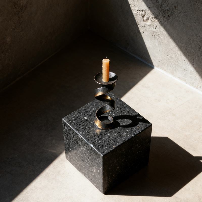 곡선형 캔들 홀더 3P