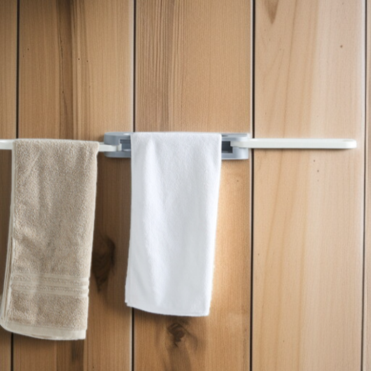 Bathroom Wall-mounted Punch-free Slipper Rack