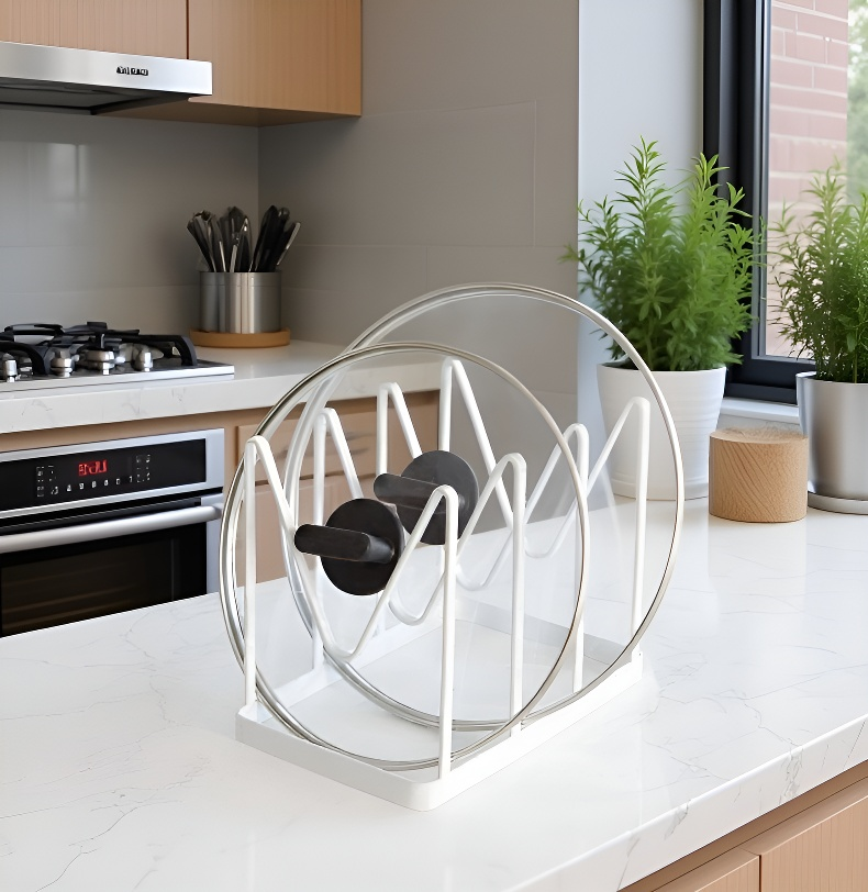 공간 절약형 주방 수납 선반