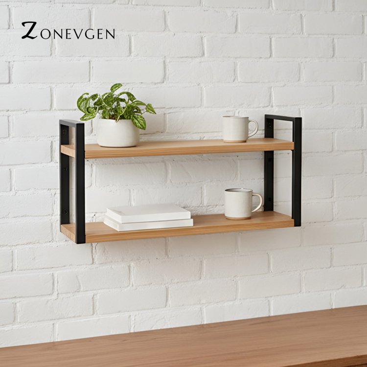 이중 벽걸이 선반