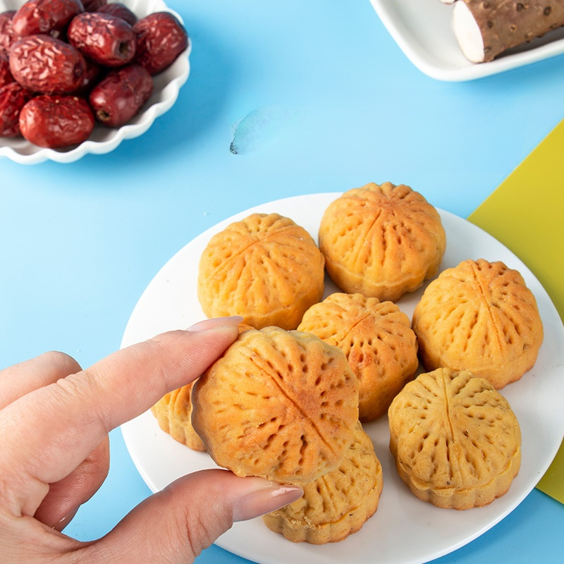 紅棗山藥核桃包 低脂美容養顏傳統糕點