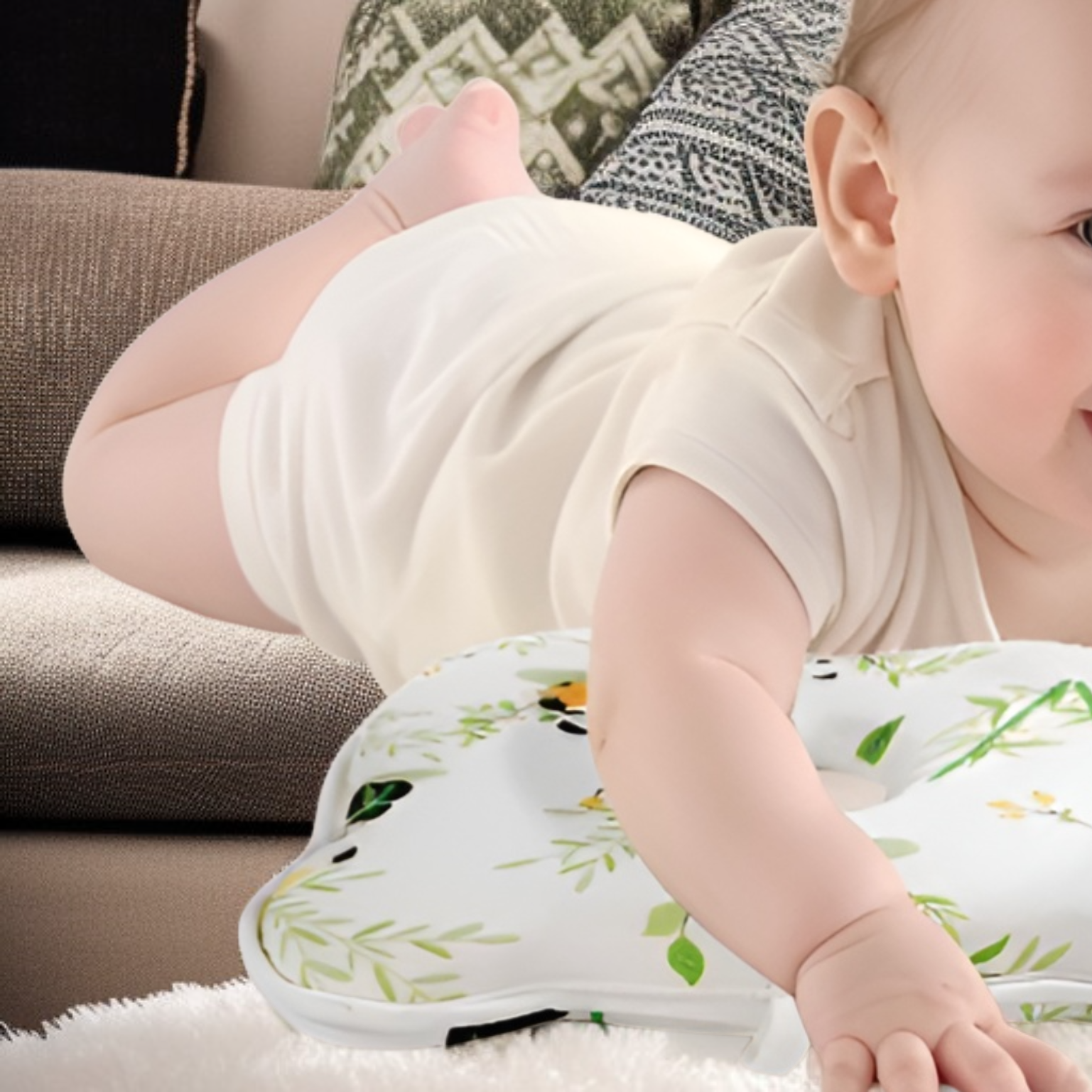 新生児用の頭の形を整えるベビーシェーピングピロー