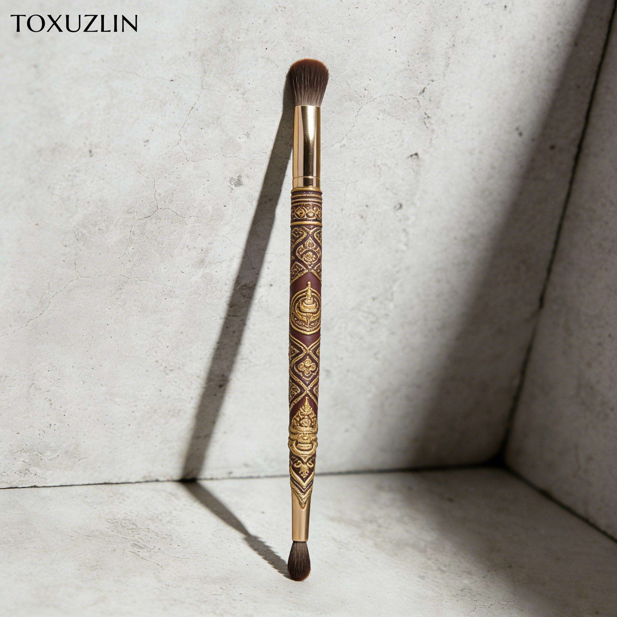 แปรงทาลิปสติกแบบสองด้านสำหรับมืออาชีพ (แพ็ค 5 ชิ้น)