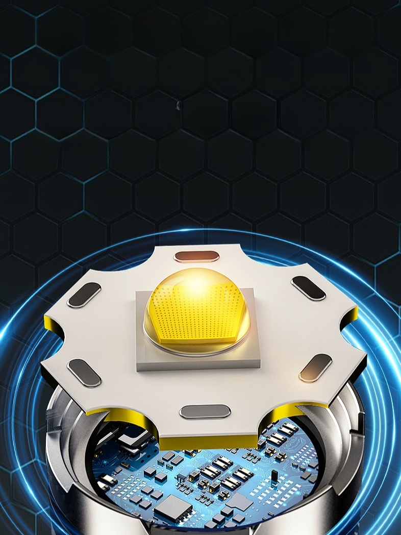 ไฟฉายอลูมิเนียมอัลลอยด์ความสว่างสูง