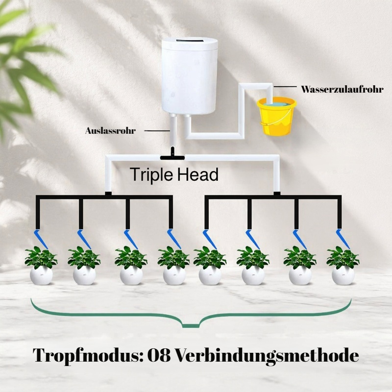 Wassersparende Gartenbewässerung mit Bewässerungsuhr