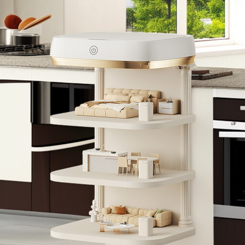 인텔리전트 가정용 센서 휴지통 자동 뚜껑 오픈 방취 밀폐 쓰레기통