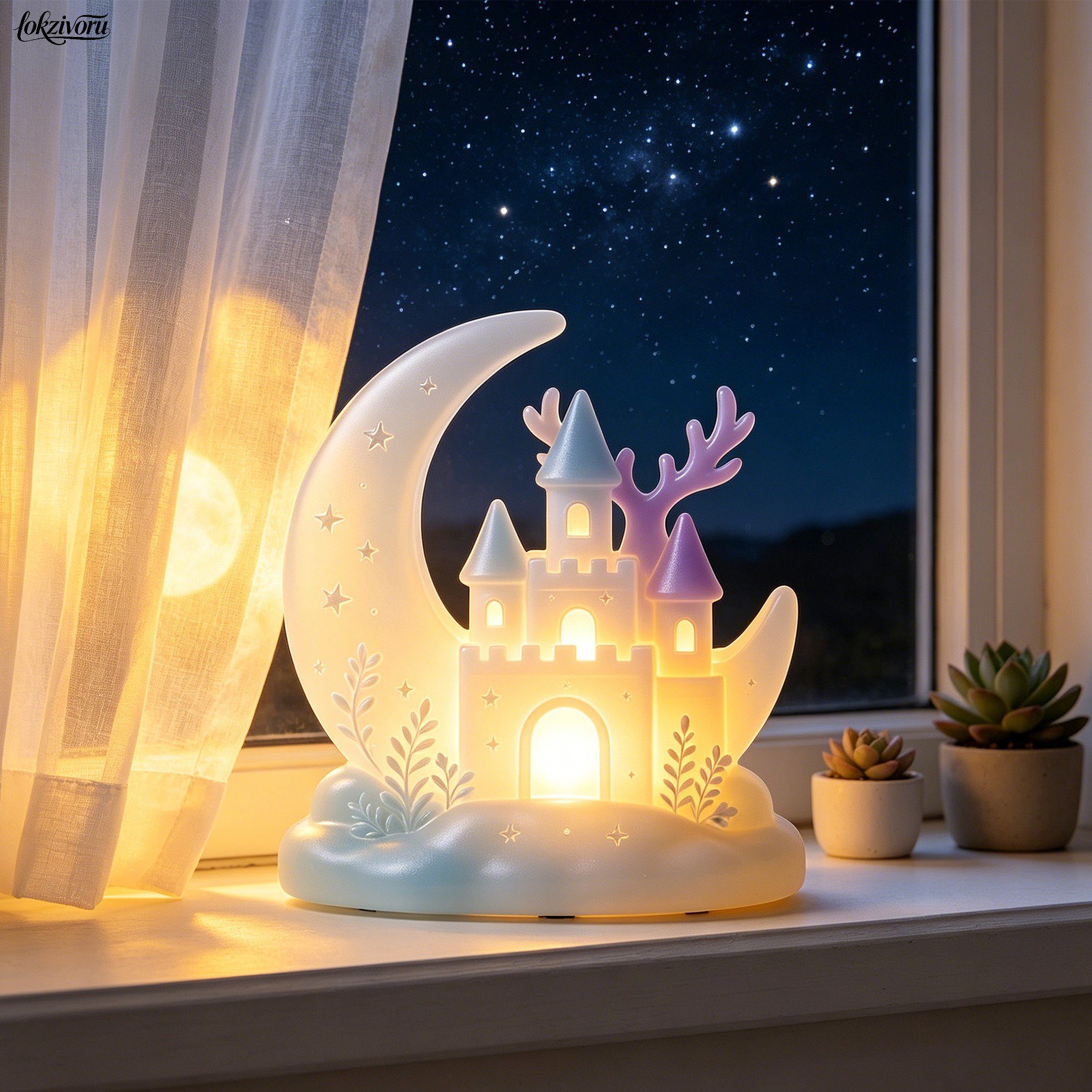 Stilvolles Nachtlicht Design für Kinderzimmer