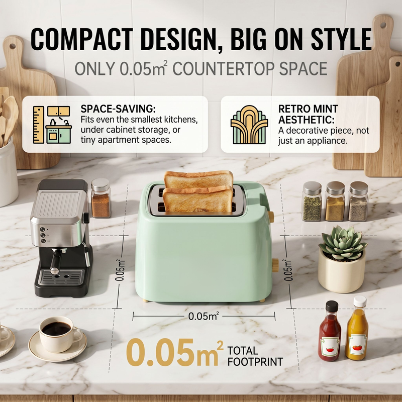 Lazy Multi-Purpose Mini Breakfast Toaster