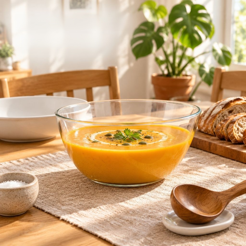 Borosilikatglas Schüssel Transparent Rührschüssel Suppe Salat Schale