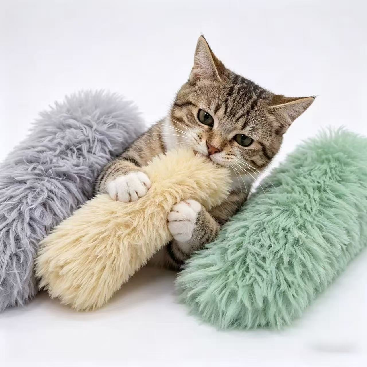 かわいい猫おもちゃぬいぐるみ枕
