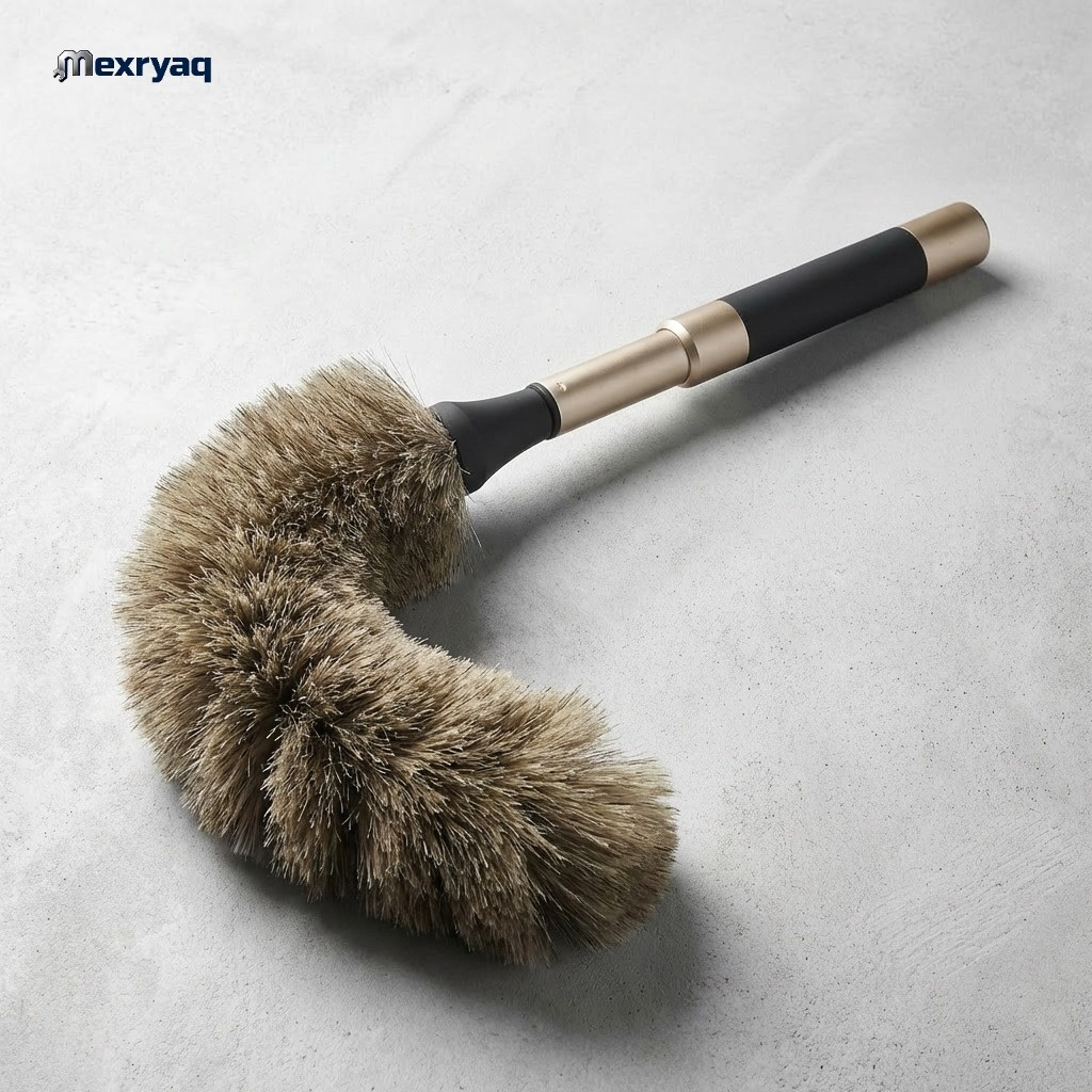 Dust removal tool for under beds, sofas, and ceilings