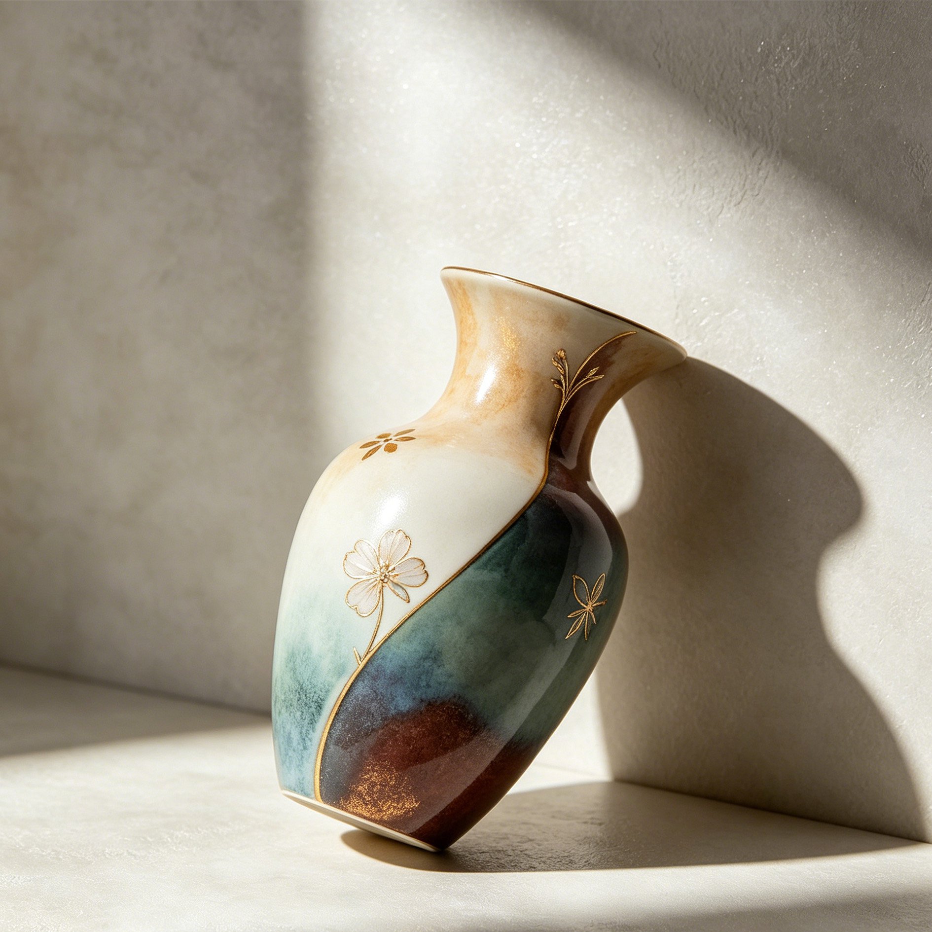 Terrakotta-Blumenvase Dekor (Doppelpack)