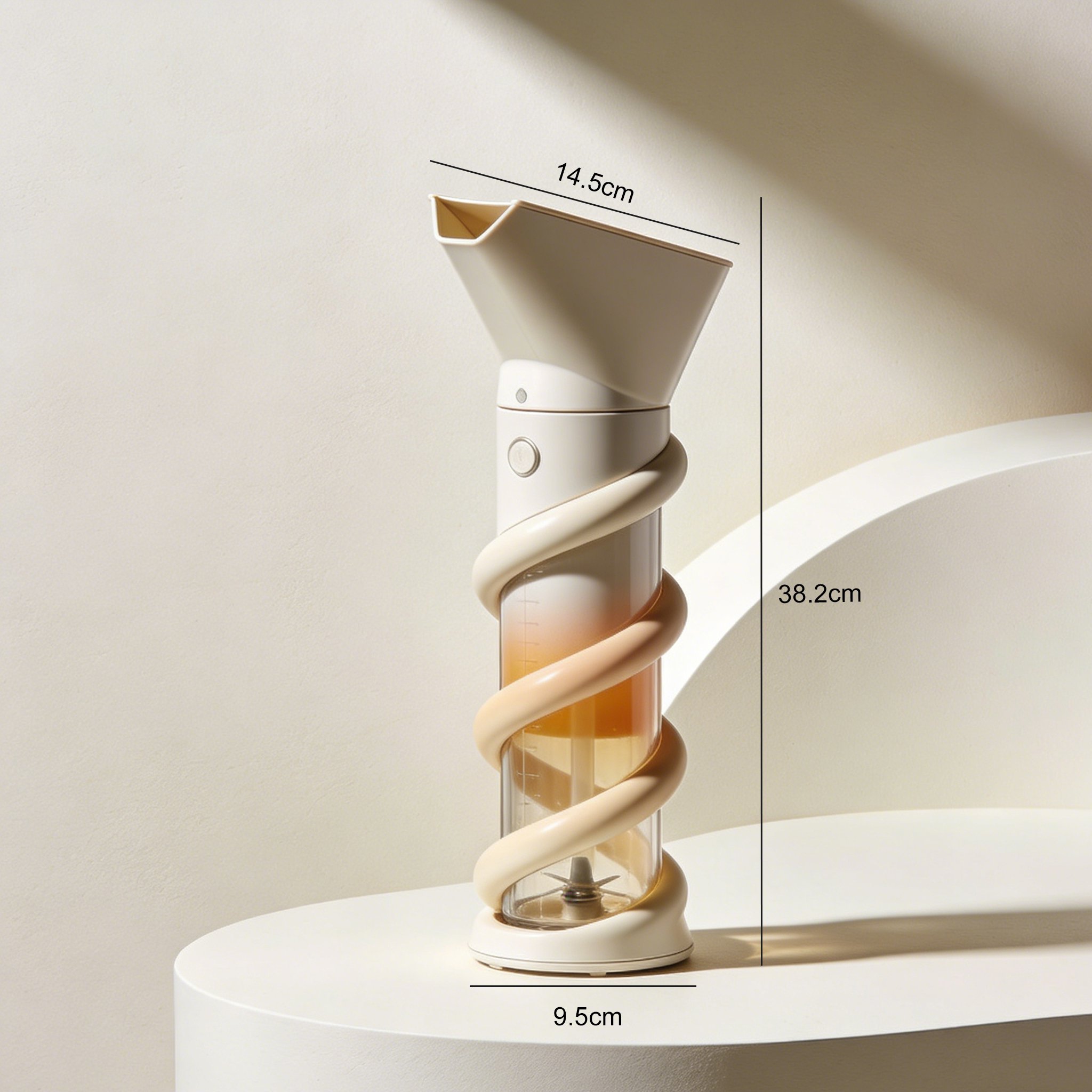 持ち運びに便利な小型ジューサー