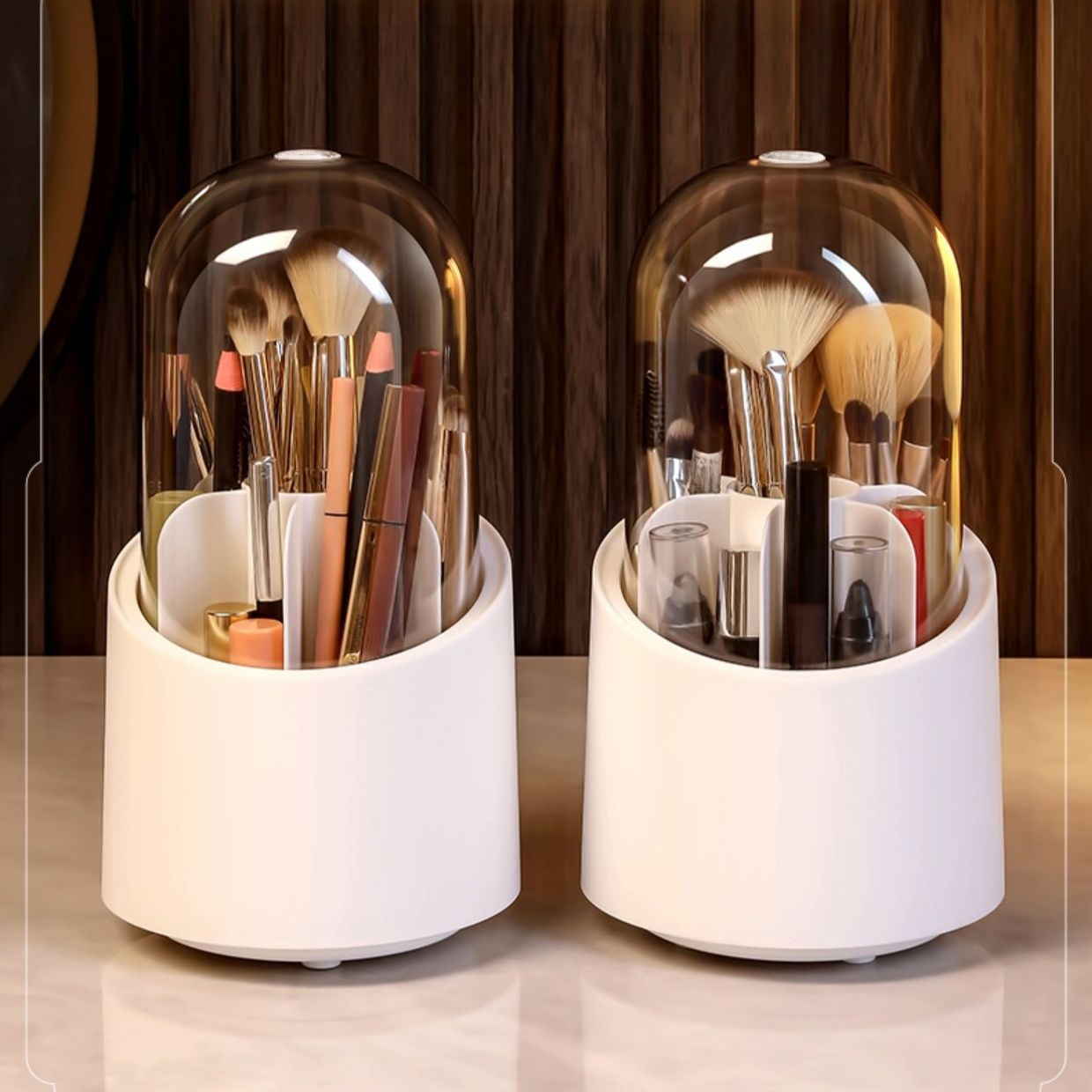 防水桌面化妝品收納盒