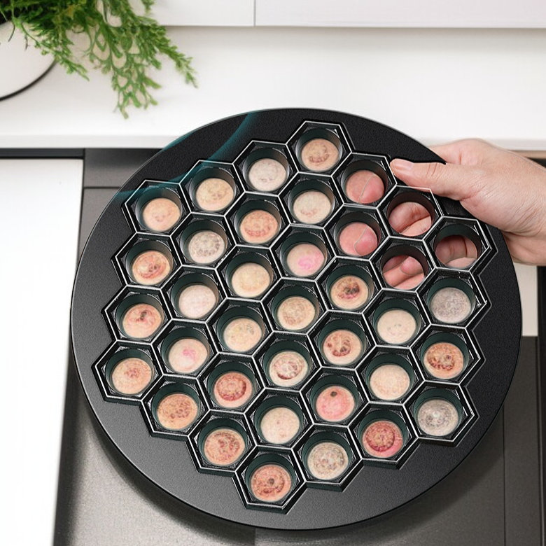 가정용 원형 알루미늄 만두 프레스 도구