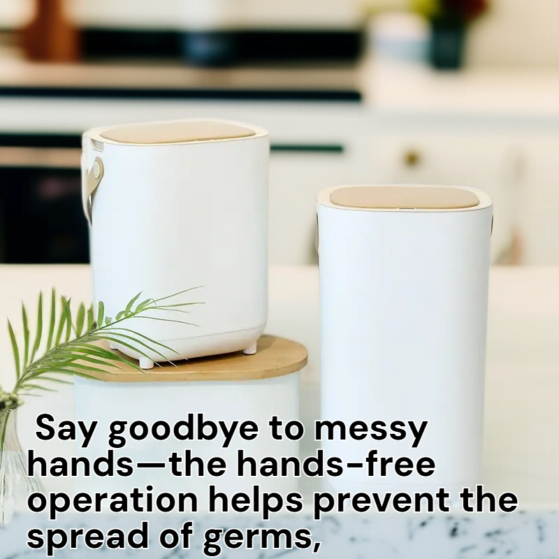 Careprin 16L Hands-Free Smart Sensor Trash Can