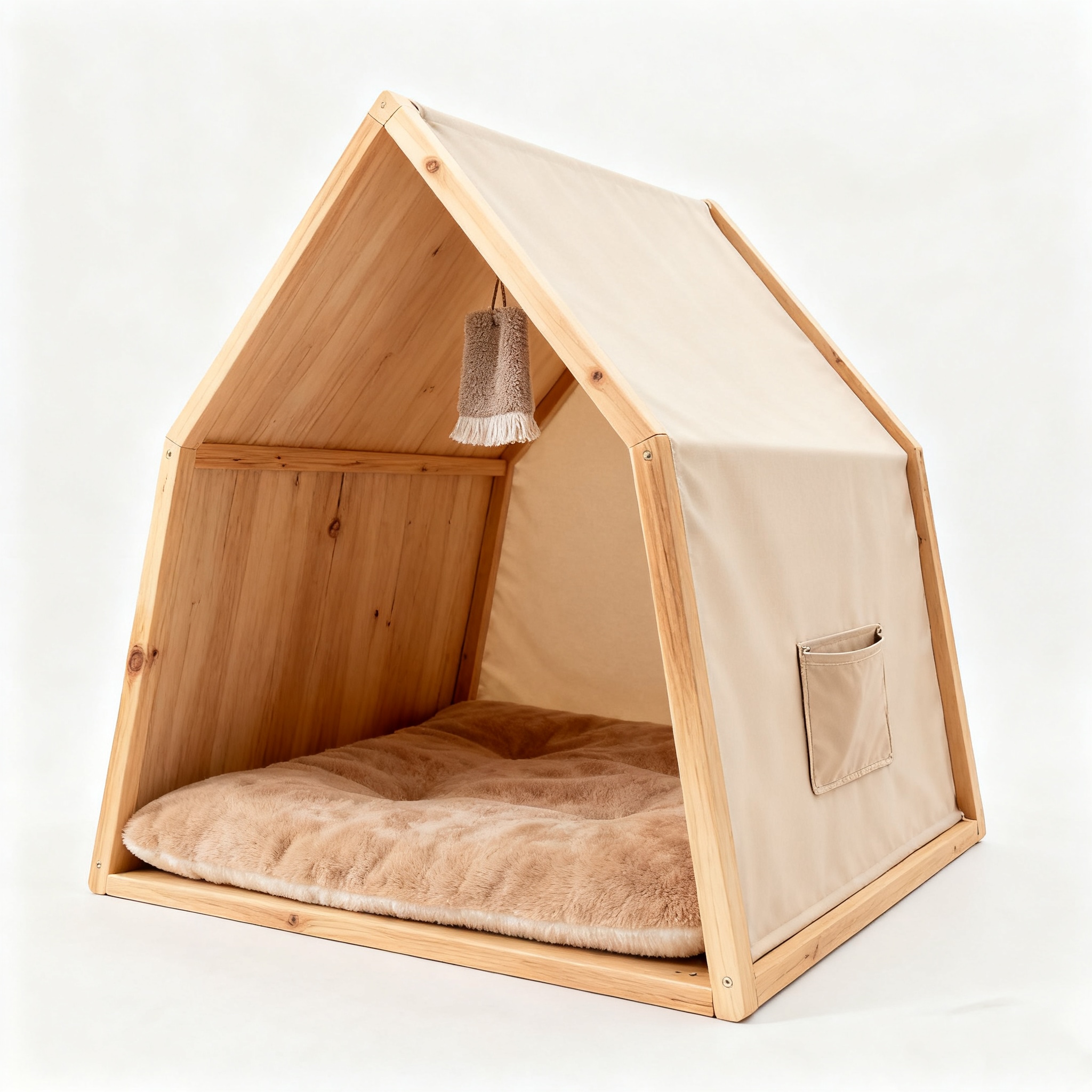  Čtyřsezónní polouzavřený stan pro domácí mazlíčky, nepadá chlupy