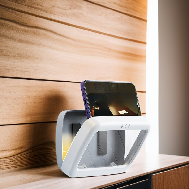 Boîte étanche pour téléphone portable, support rotatif à 360° pour salle de bain et douche