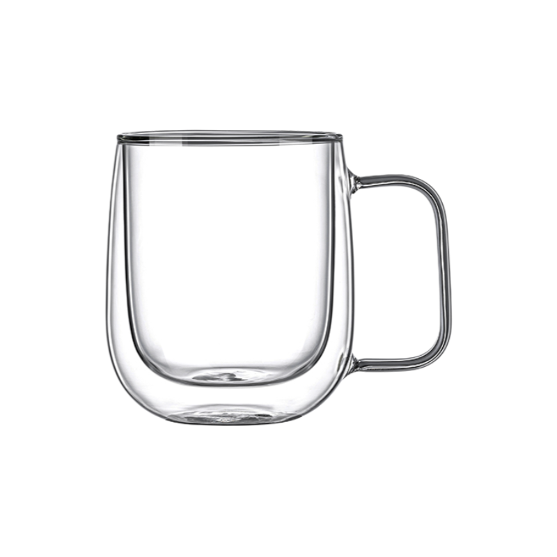 家庭用耐熱二重構造ガラスカップ