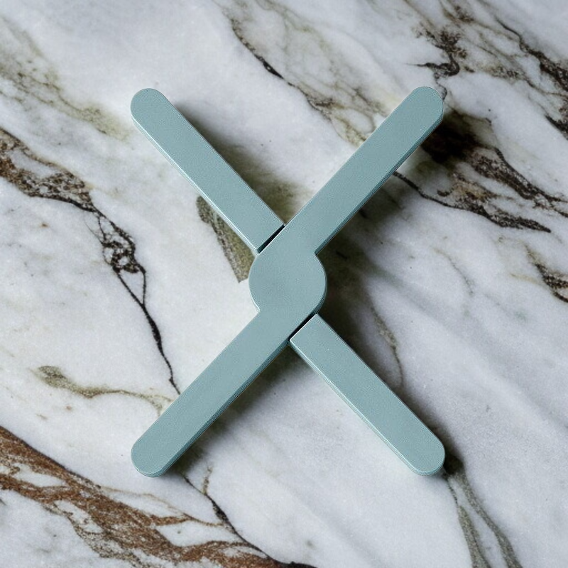 折り畳み可能な耐熱性シリカゲルマットの全体画像