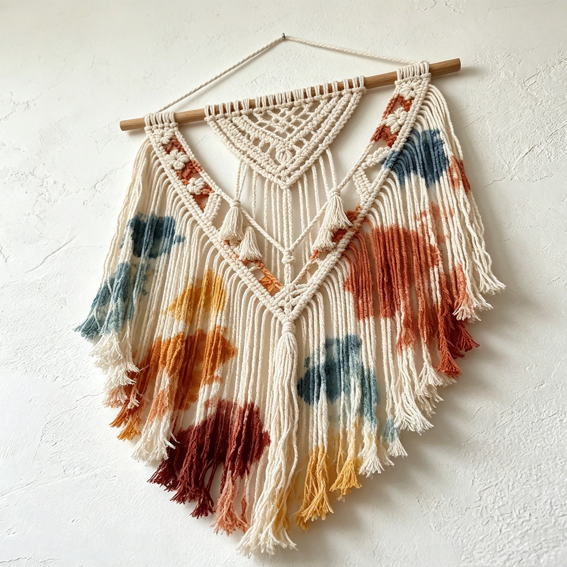 Detailansicht des traditionellen Batikmusters
