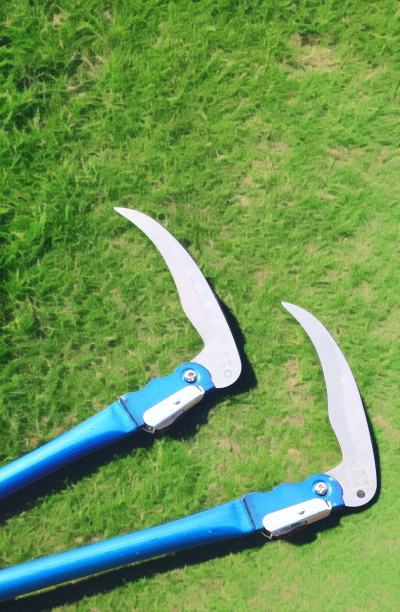 망간강 전용 예초 도구 전체 모습