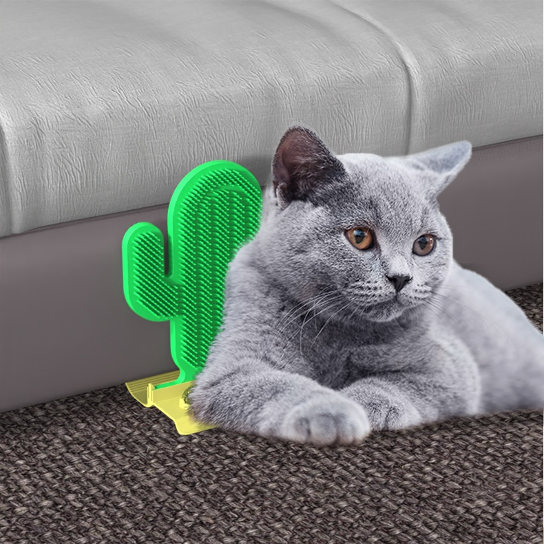 仙人掌貓咪蹭癢器