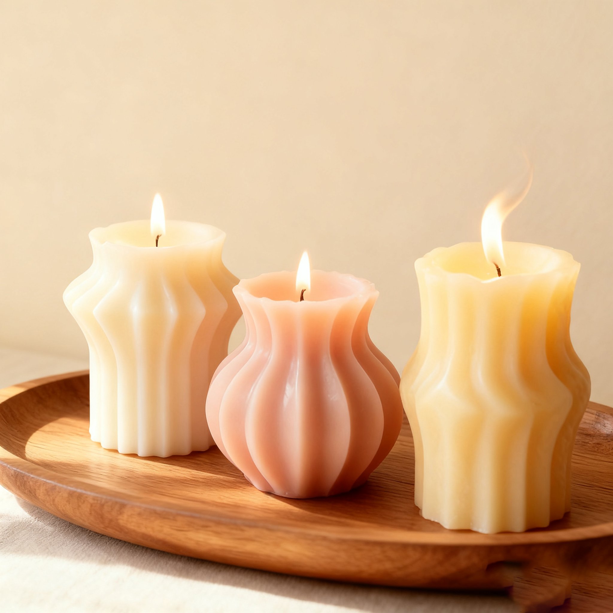 거실 분위기를 살려주는 탁상용 캔들 소품