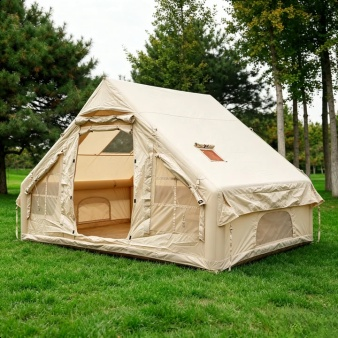 Inflatable Camping Tent Outdoor Windproof UV-Proof Waterproof Easy Setup Portable