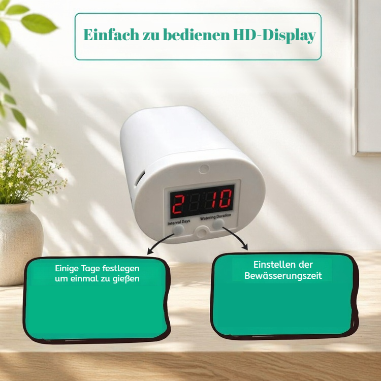Automatische Bewässerungsuhr Intelligentes Bewässerungsgerät