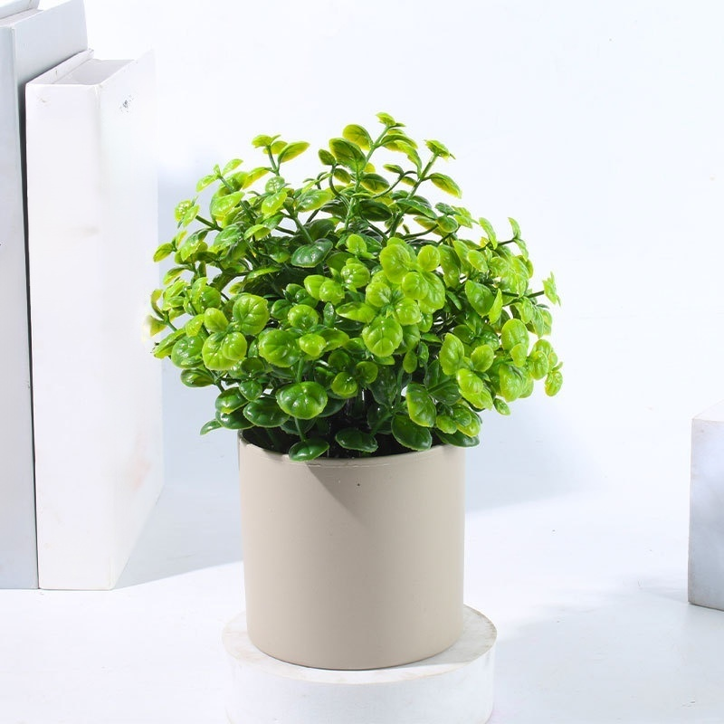 Objets de décoration de plantes vertes artificielles pour intérieur