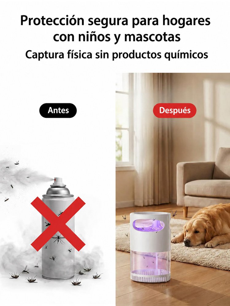 Lámpara antimosquitos para ahuyentar mosquitos