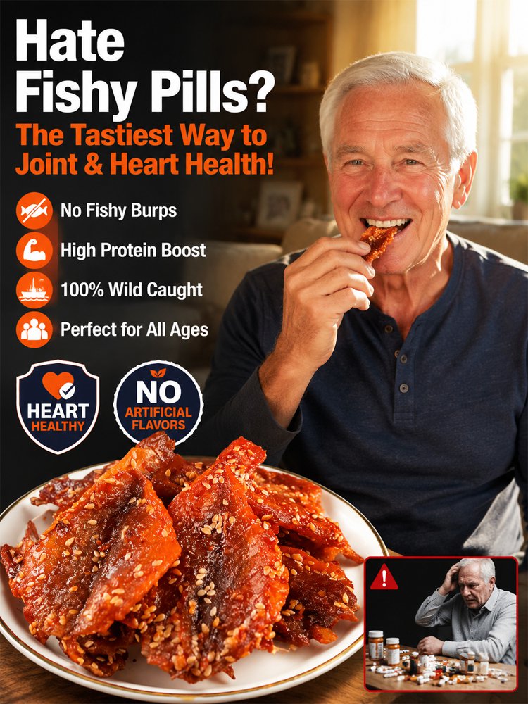 Deep Sea High-Protein Sweet & Spicy Fish Jerky